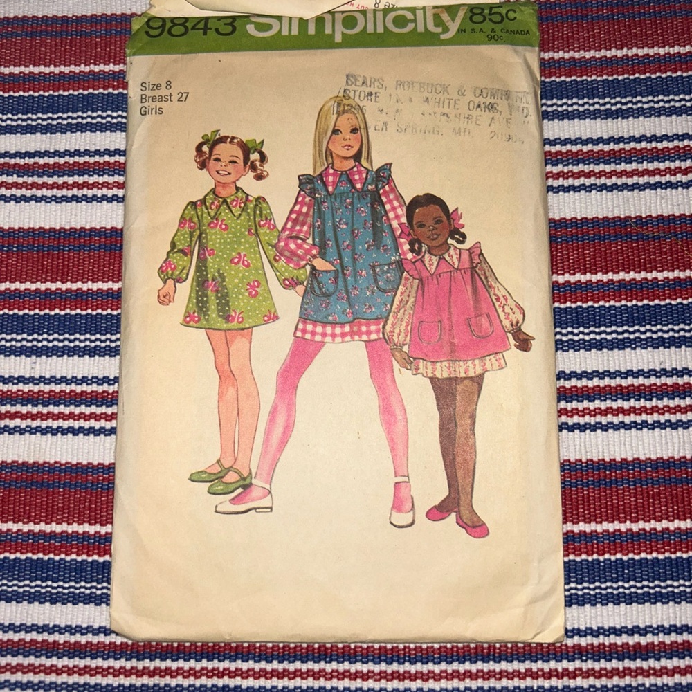 Simplicity Girls' Cozy Outfit Patterns - Picture 4 of 9